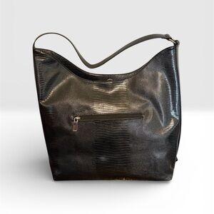 🖤 Black Textured Hobo Shoulder Bag 🖤